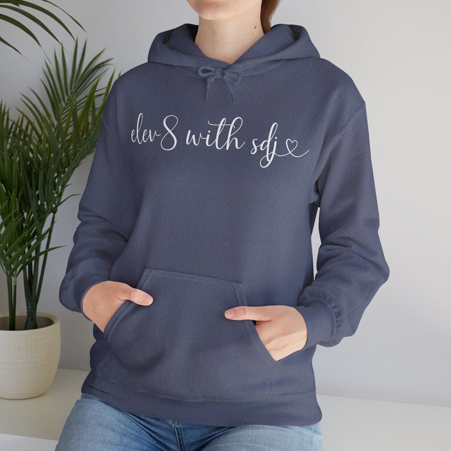 ELEV8 with SDJ Hooded Sweatshirt