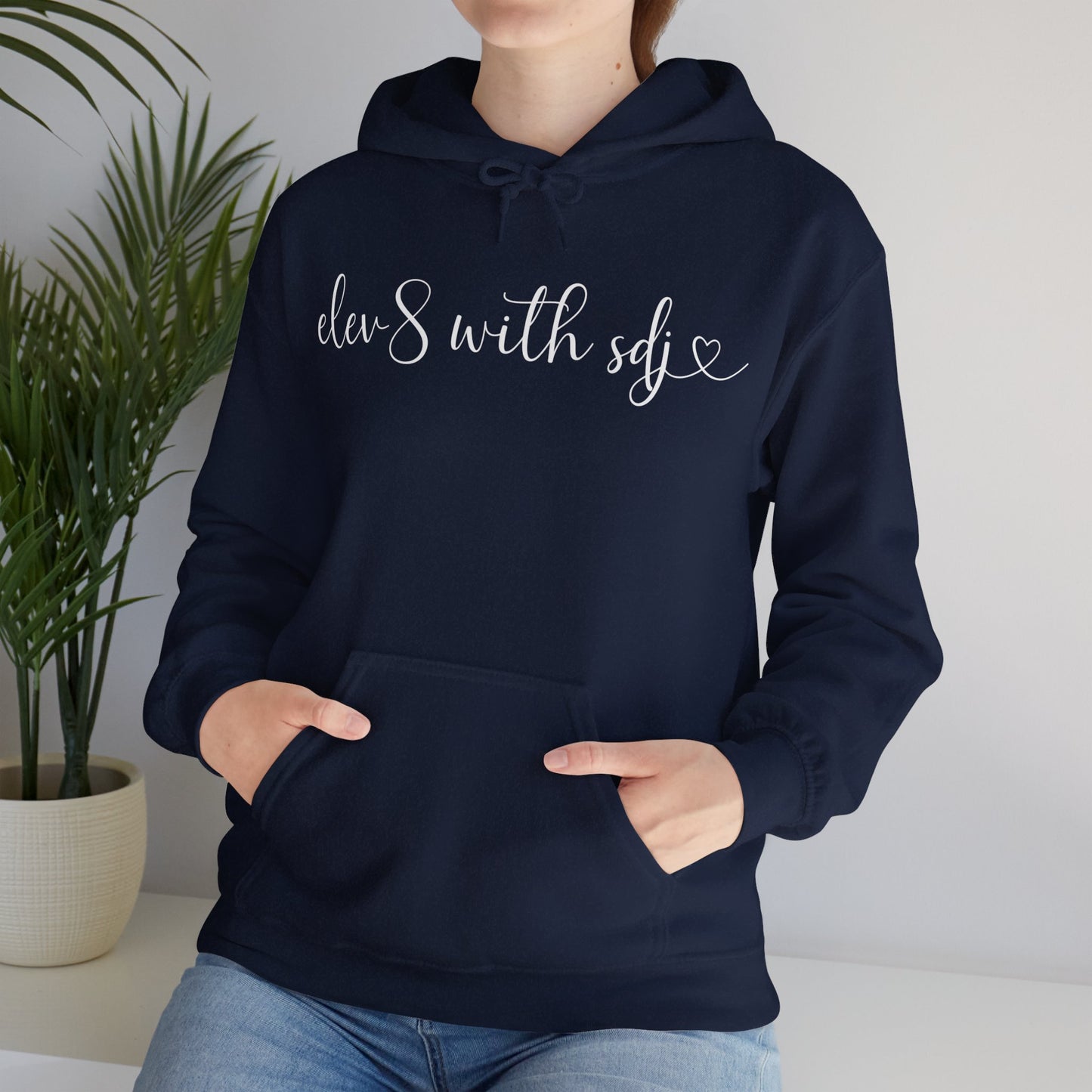 ELEV8 with SDJ Hooded Sweatshirt