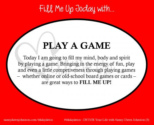 Fill Me Up – Daily Card Deck