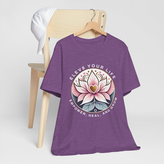 ELEV8 Lotus Flower Short Sleeve Tee