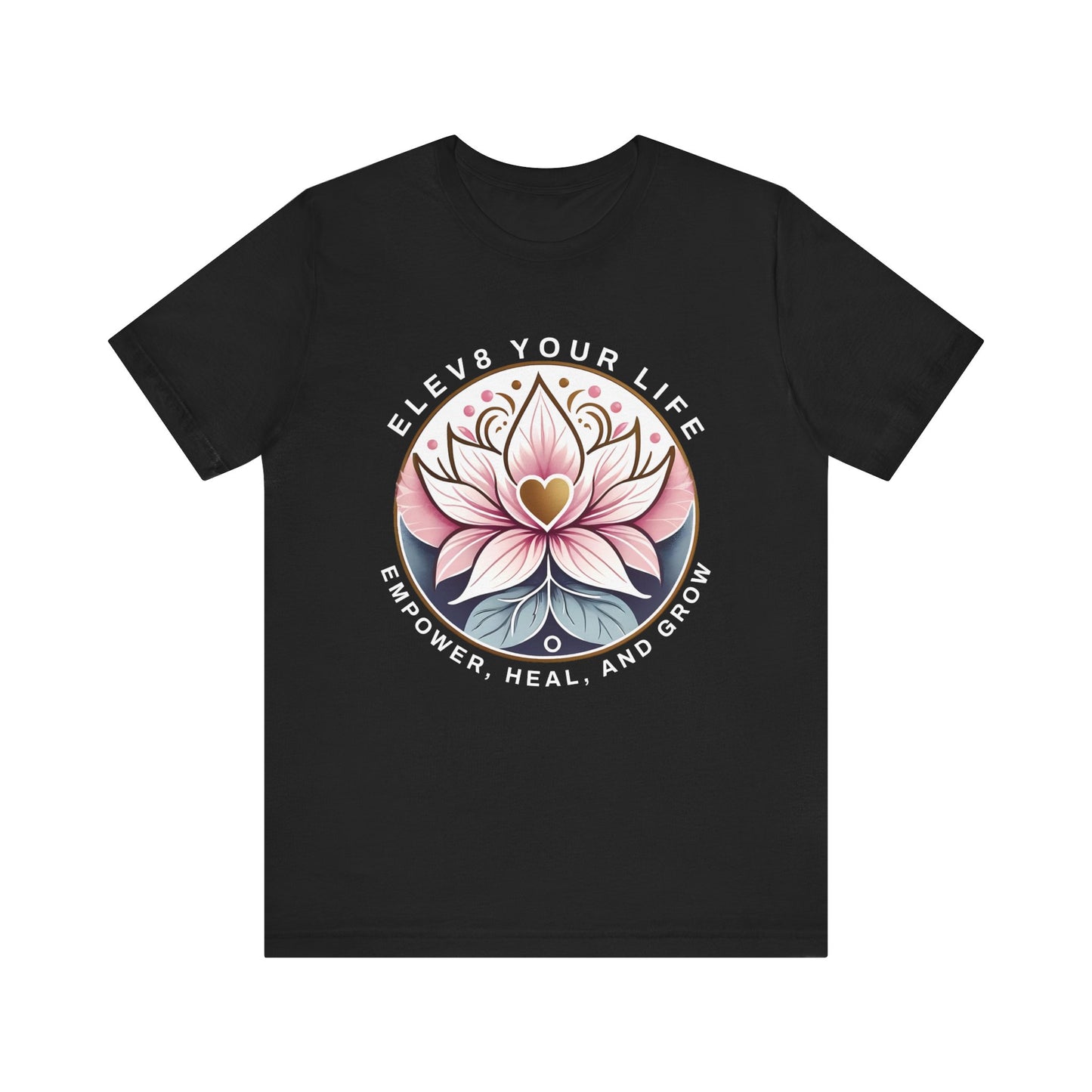 ELEV8 Lotus Flower Short Sleeve Tee