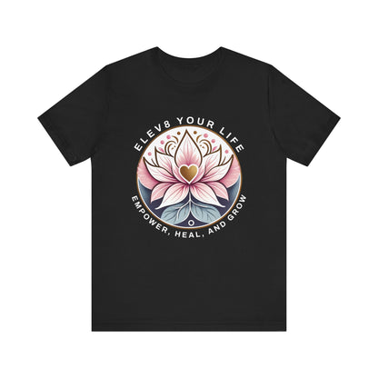 ELEV8 Lotus Flower Short Sleeve Tee