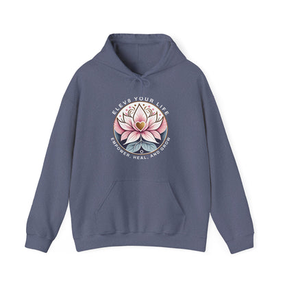 ELEV8 Lotus Hooded Sweatshirt