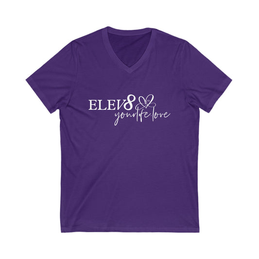 ELEV8 Logo V-Neck Tee