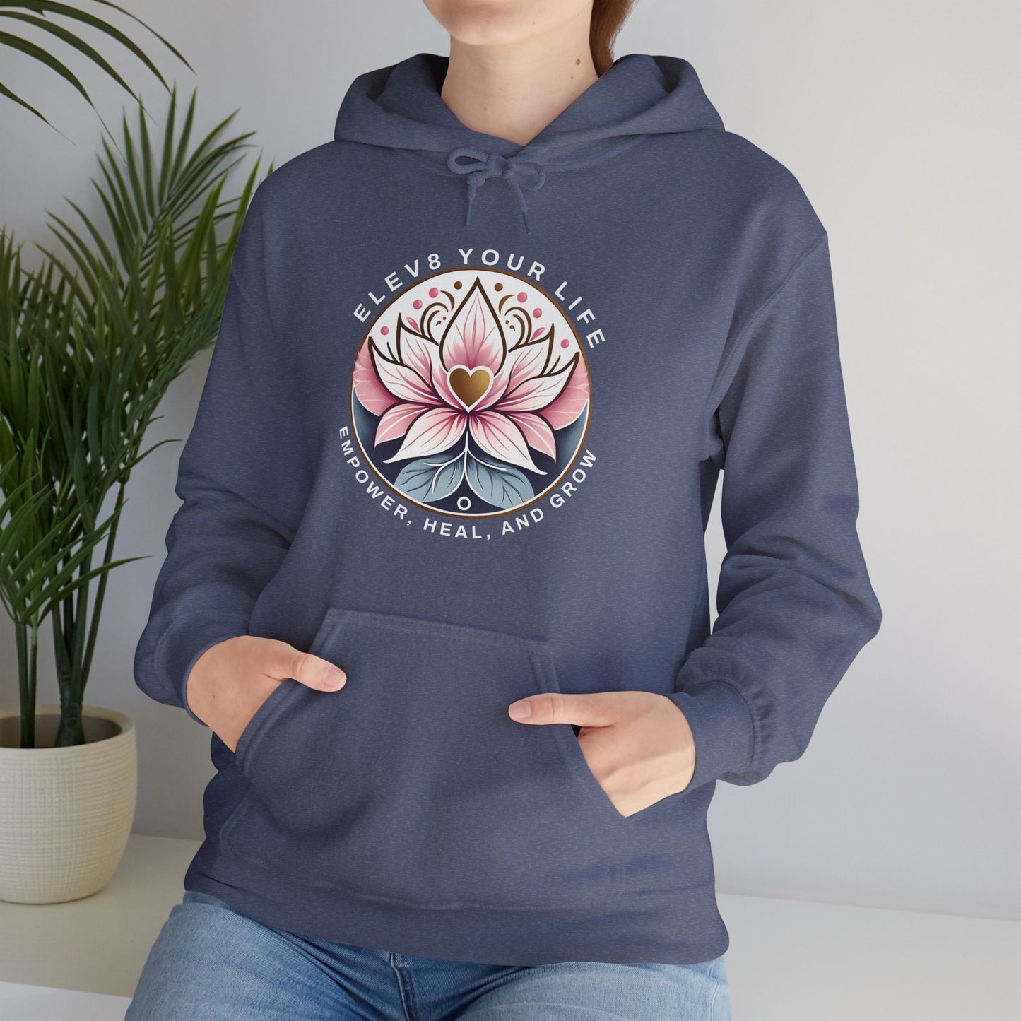 ELEV8 Lotus Hooded Sweatshirt