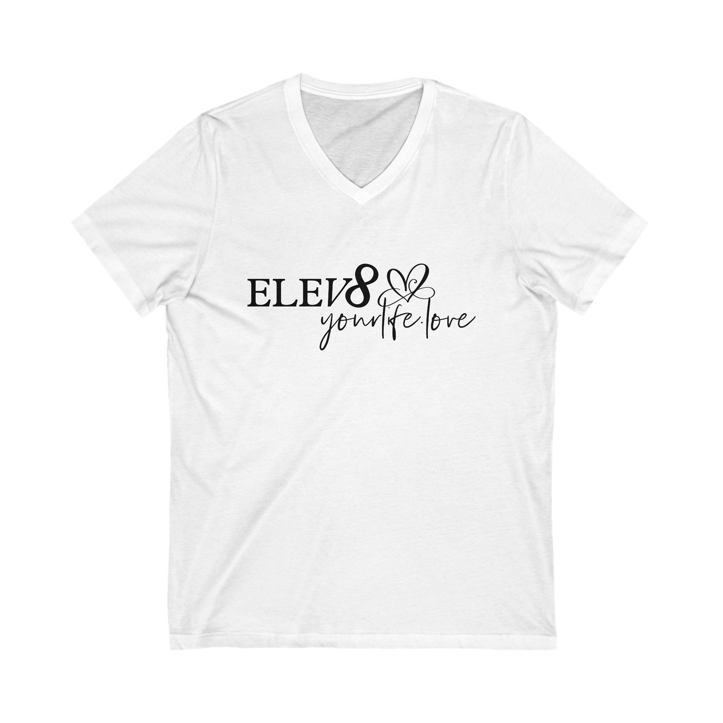 ELEV8 Logo V-Neck Tee