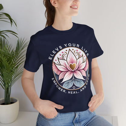 ELEV8 Lotus Flower Short Sleeve Tee