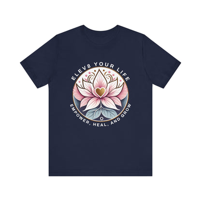 ELEV8 Lotus Flower Short Sleeve Tee