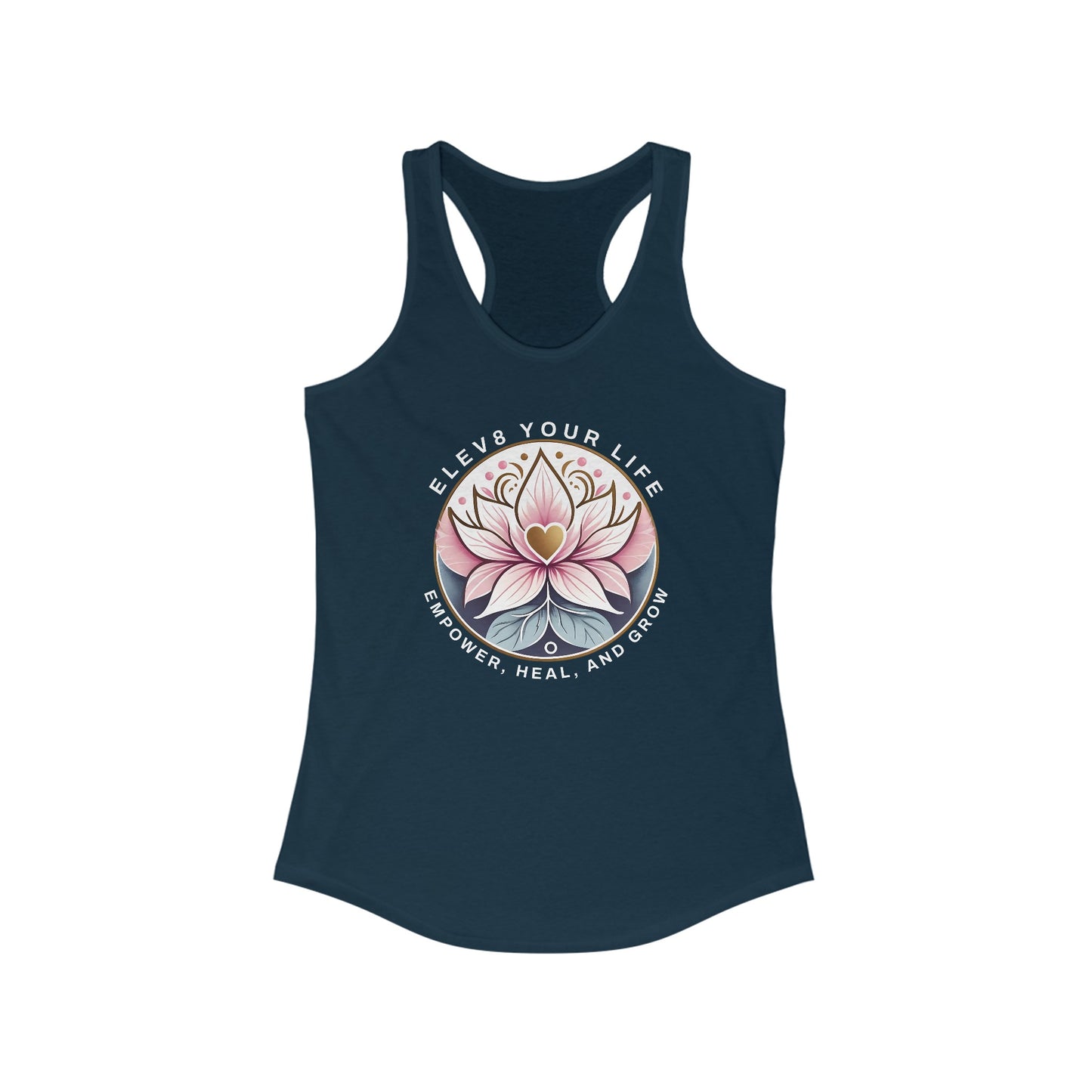 ELEV8 Lotus Racerback Tank