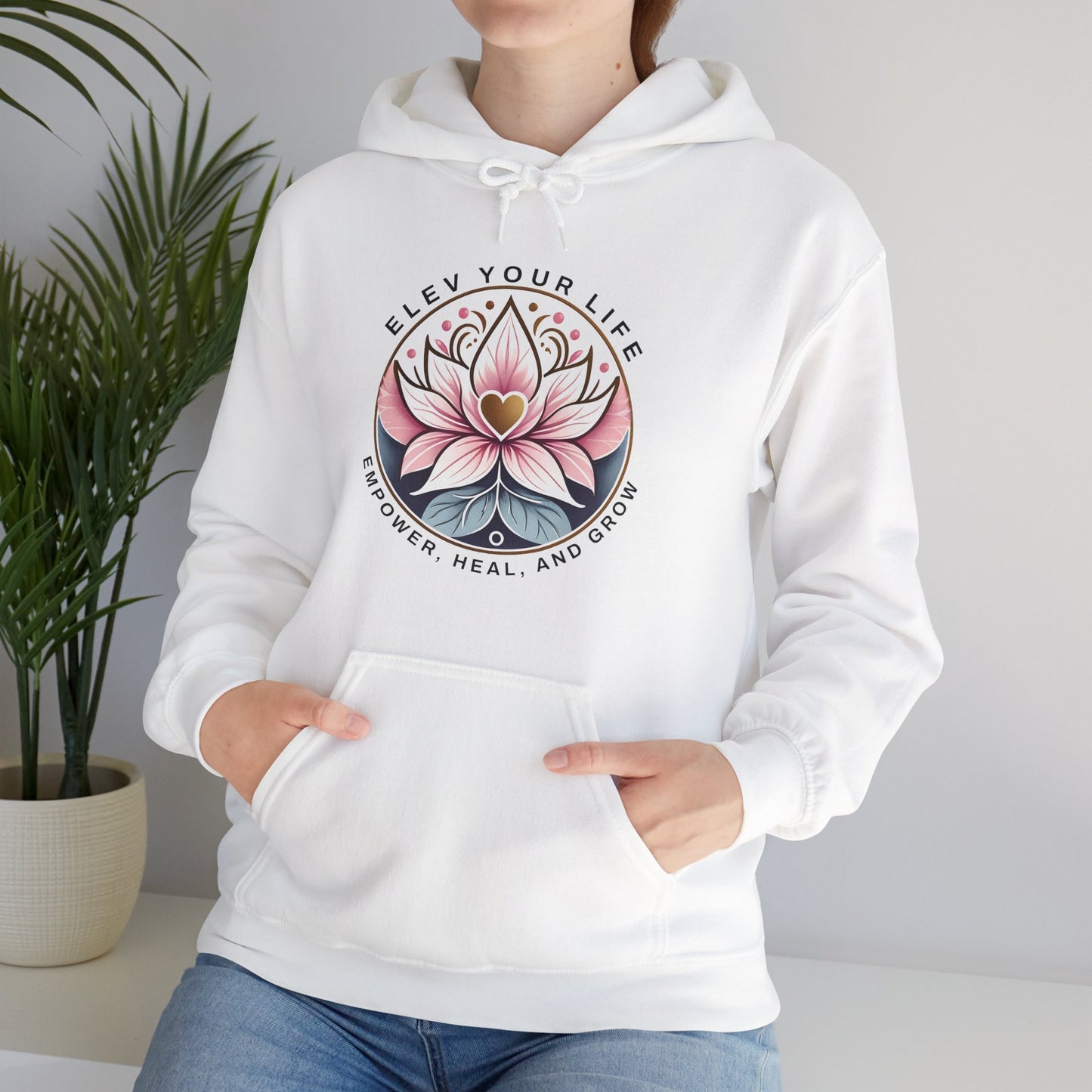 ELEV8 Lotus Hooded Sweatshirt