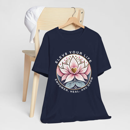 ELEV8 Lotus Flower Short Sleeve Tee