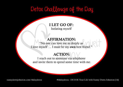 Detox Your Life – Daily Card Deck