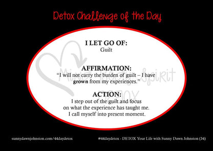 Detox Your Life – Daily Card Deck