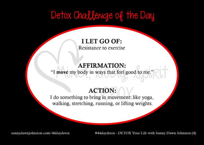 Detox Your Life – Daily Card Deck