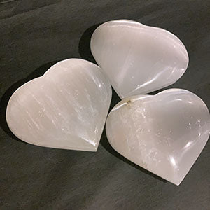 Selenite Heart