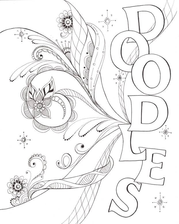 Doodles and Dalas Coloring Book