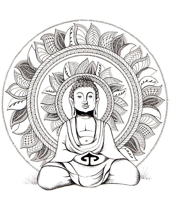 Healing Mandalas Coloring Book
