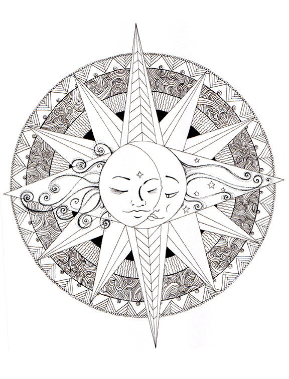 Healing Mandalas Coloring Book